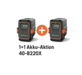 1+1 Akku Aktion - Husqvarna 40-B220X